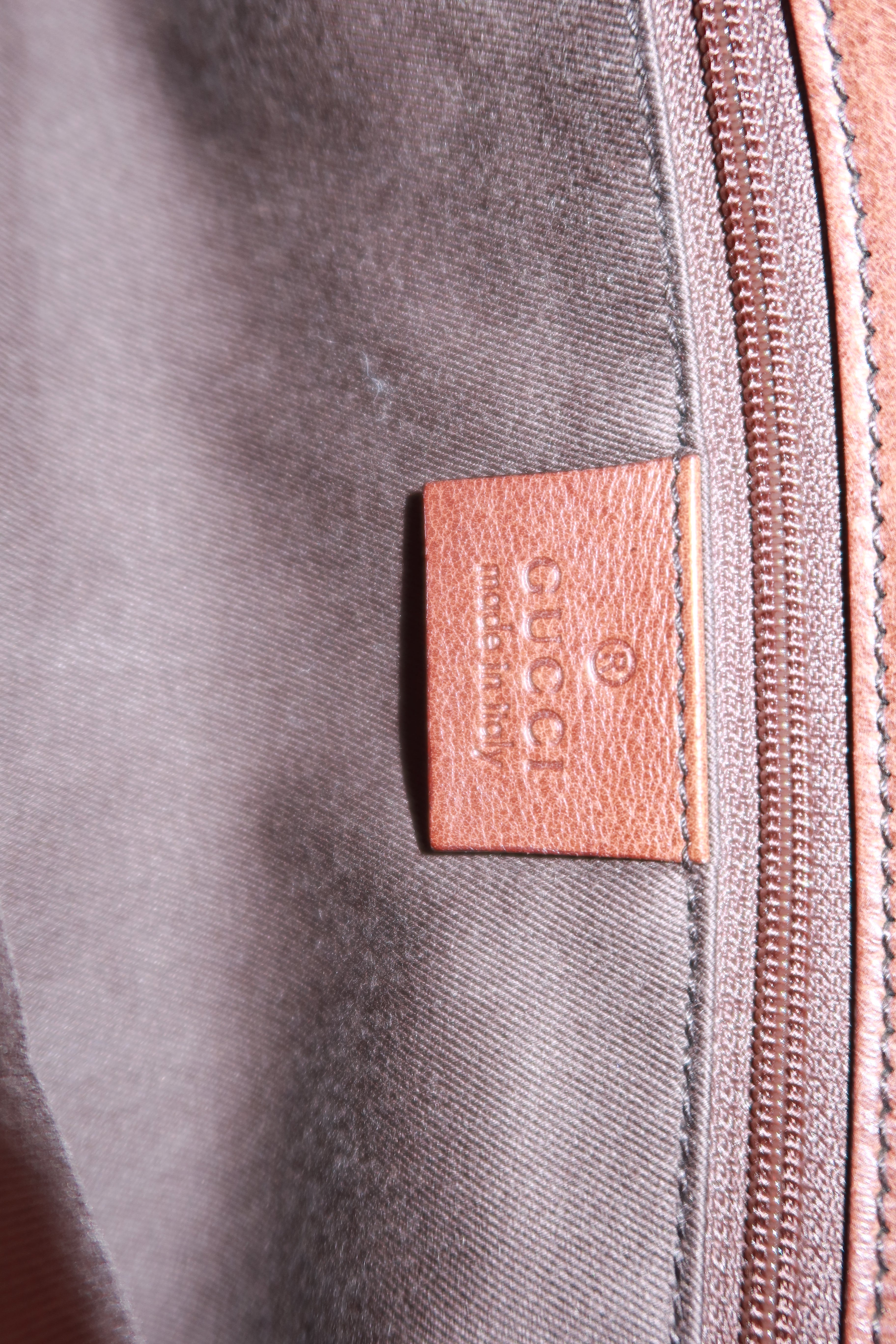 Gucci canvas horsebit GG vintage shoulderbag