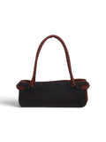 Gucci canvas horsebit GG vintage shoulderbag