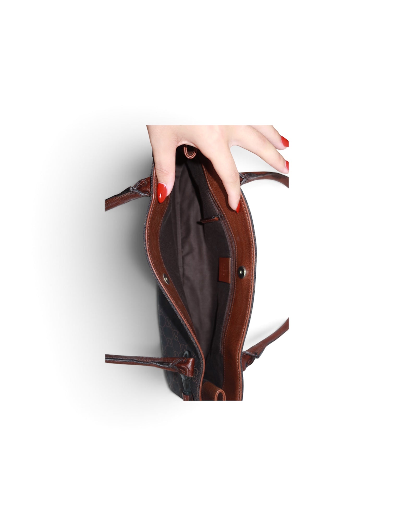 Gucci canvas horsebit GG vintage shoulderbag